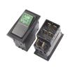 KELIMI Auto-Styling Modifizierter Kippschalter Knopf Universeller Motorstopp + Blinker/Lüfter/Strom/Scheibenwischer/Nebelscheinwerfer Schalter mit Kabel