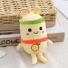 Cute Plush Juice Cup Keychain Adorable Mini Stuffed Toy With Fruit Design