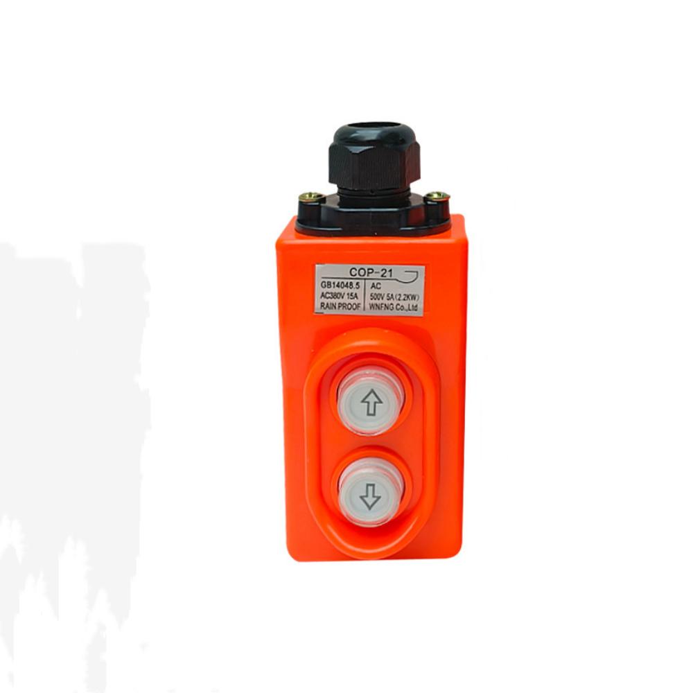 

Waterproof Up-down Pushbutton Crane Hoist Switch COP21 New