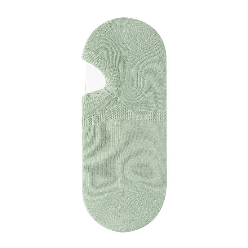 1 Pair Socks summer boat socks women's non-cotton deodorant socks girls solid color cotton socks thin