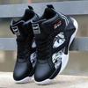 Scarpe da Basket da Uomo Nuove Mid Top Vita Alta Traspiranti alla Moda Scarpe alla Moda Scarpe da Uomo per Studenti Scarpe Casual da Uomo