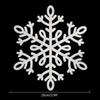 Christmas Snowflake Pendant Pack of 10 for Creative Ornament Living Room Decorat