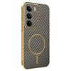 For Realme C75 4G/C75x Phone Case Carbon Fiber Textured Electroplated TPU Back Cover