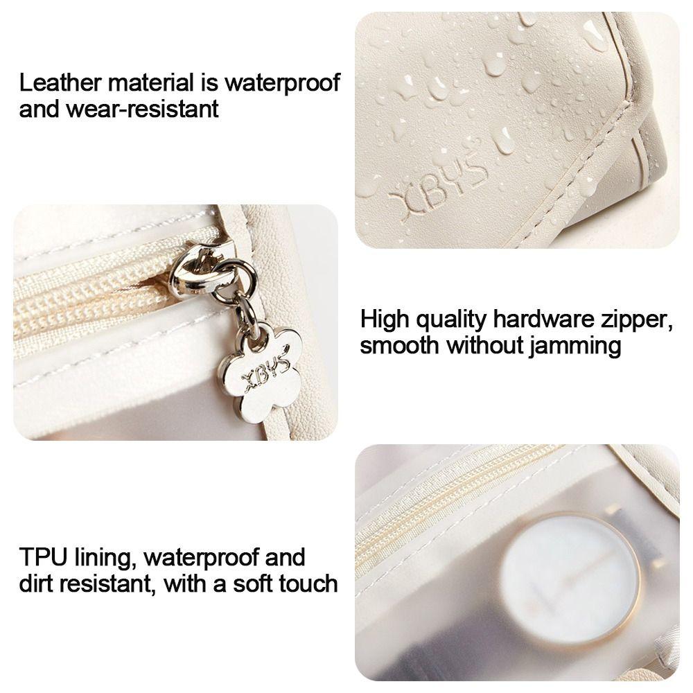 Hochwertige Faltbare Schmucktaschen Leder Mini Halsketten Ohrringe Tasche Tragbare Beutel Reise