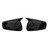 Para Renault Koleos 2016 2017 2018 - Cubierta de Espejo Lateral Retrovisor de Coche de ABS Tapa de Ala Carcasa Exterior de Puerta Adhesivo Decorativo