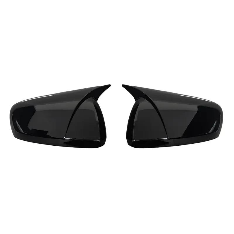 Para Renault Koleos 2016 2017 2018 - Cubierta de Espejo Lateral Retrovisor de Coche de ABS Tapa de Ala Carcasa Exterior de Puerta Adhesivo Decorativo
