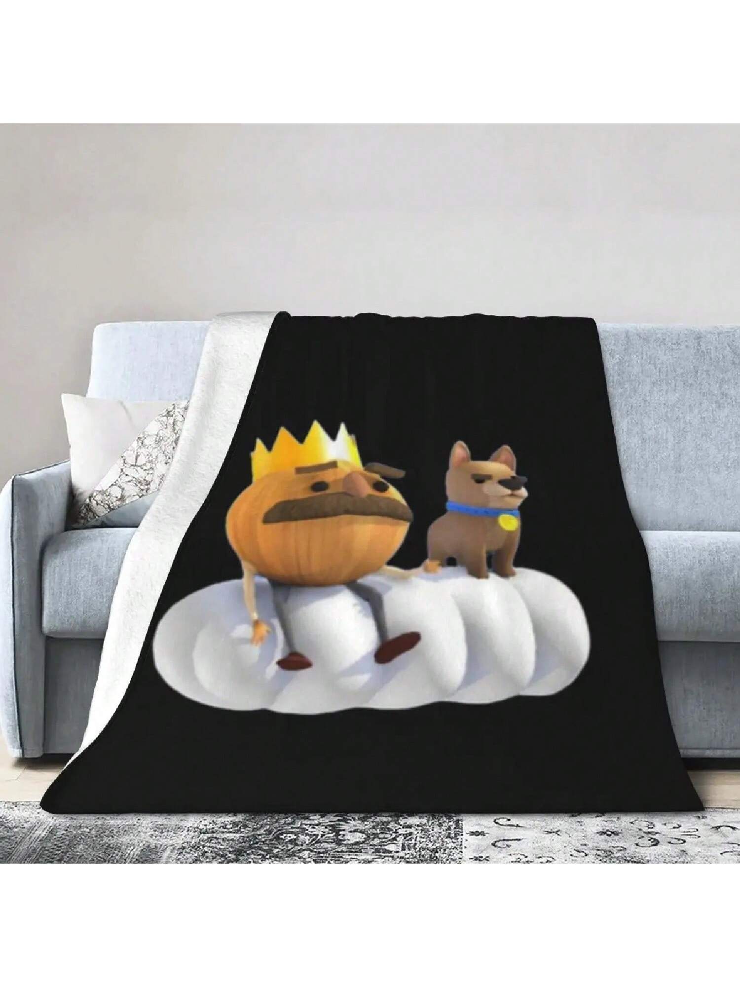 Overcooked Dish, Super Soft Fine Flannel Blanket 75X95CM