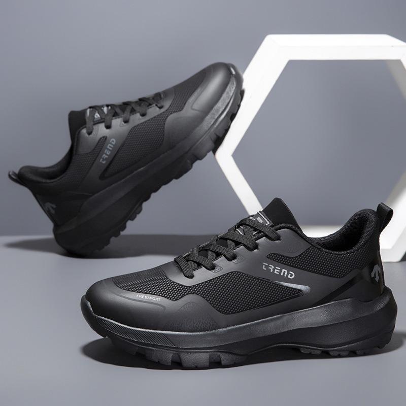 Wandern Wanderschuhe Herren Leder wasserdicht warm Sportschuhe rutschfest und abriebfest Outdoor professionell leichtgewichtige Offroad-Laufschuhe