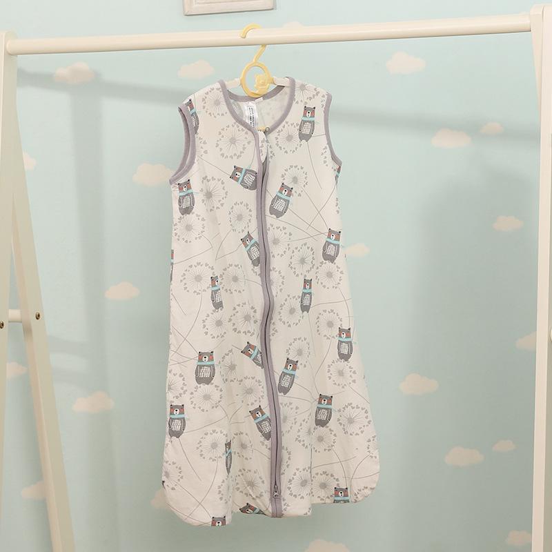 

Всесезонный детский спальный мешок Anti-Kick: Пеленки из чистого хлопка для новорожденных Small (For height 65-80cm)