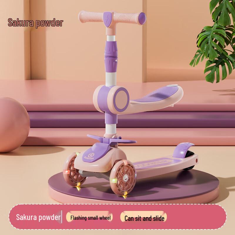 

WEZHO Kids Foldable Scooter with Seat