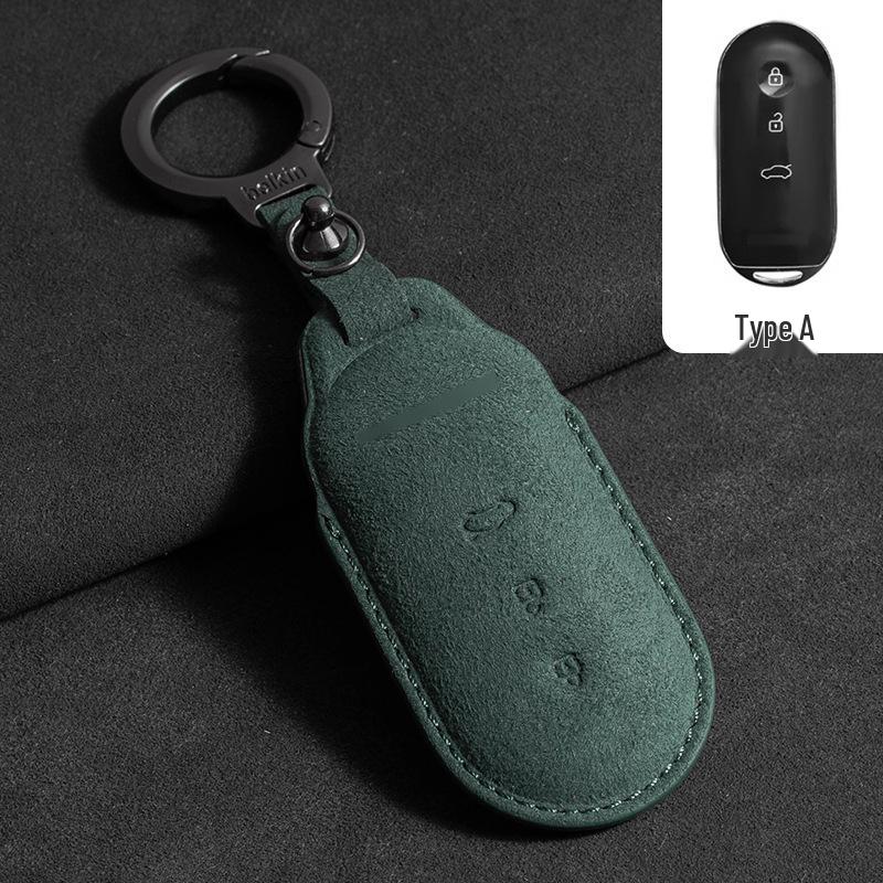 Huawei AITO M7/M8/M9 Key Fob Suede Protective Case for AITO M5.