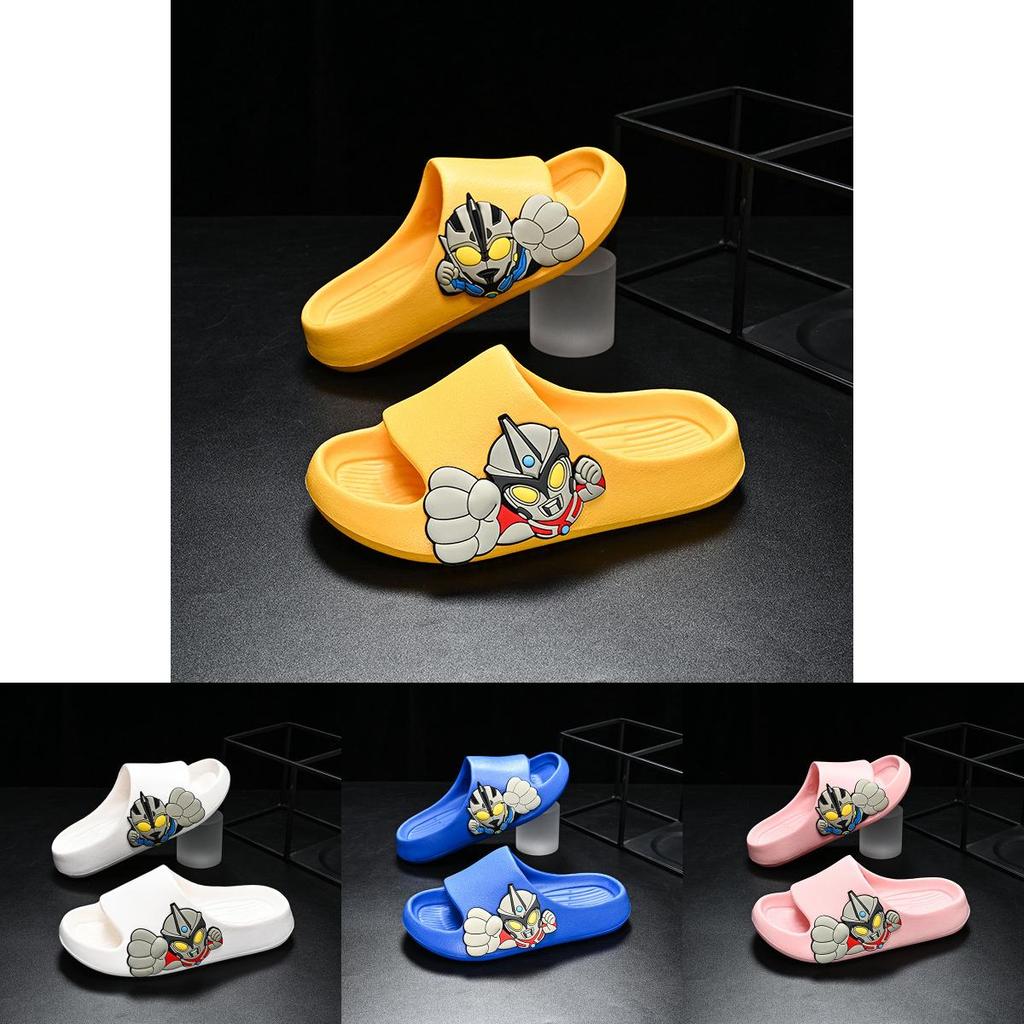 Soft Lightweight And Eva Slippers For Boys In Eyecatching Colors Designed For Comfort And Safety With Cartoon Themes