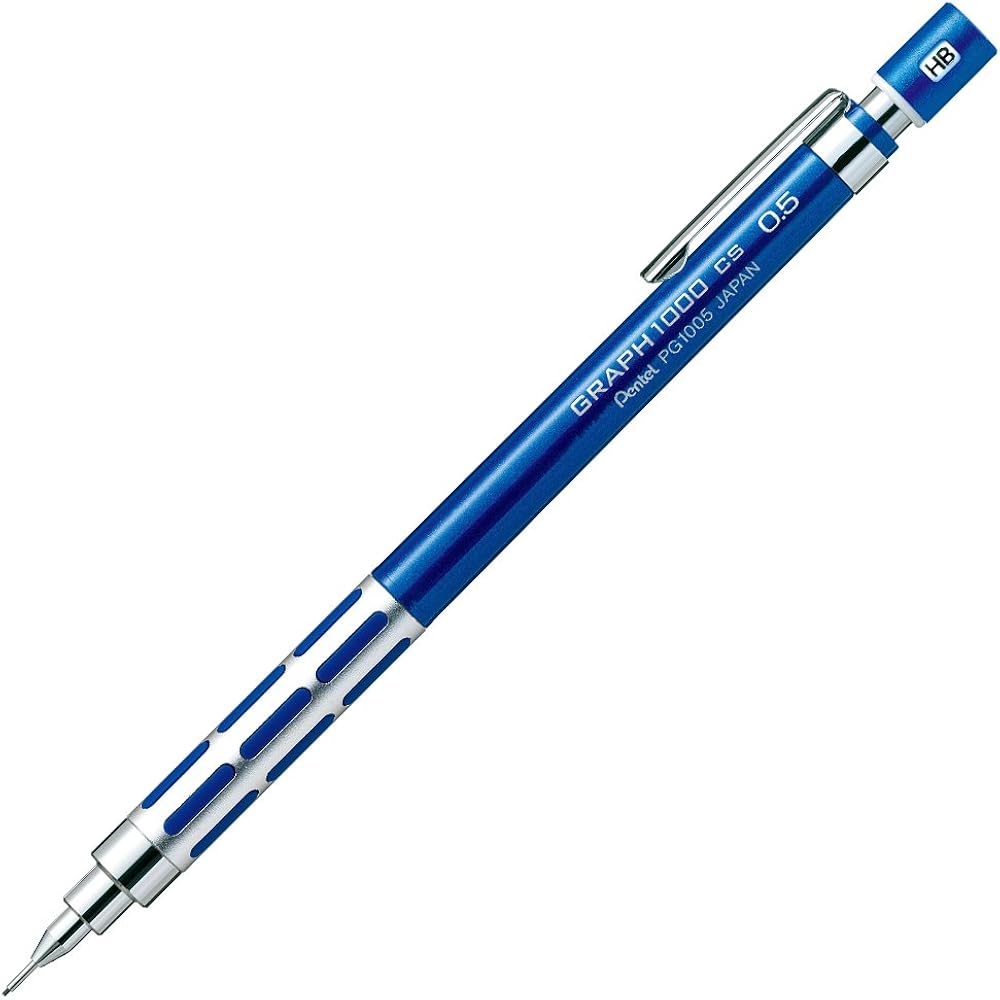 Pentel Mechanical Pencil Graph 1000CS XPG1005CSC Blue