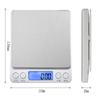 3Kg-0.1 Digital Scale Convenient Stainless Household Use Electronic Rechargeable Kitchen Scale Weight Measurement Analysis Tools