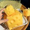 Giant Cheese Squeeze Toy Extra Large Size Cheese Squishy Fidget Toys Slow Rebound Shapeable Venting Ball For Adults Gifts