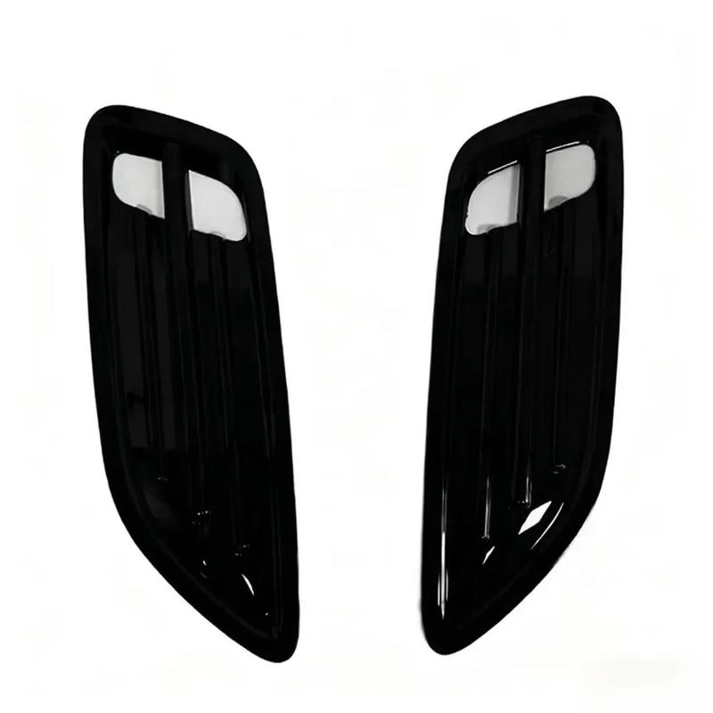 For Kia Stinger 2018- 2Pcs Car Side Vent Sticker Body Side Fender Vent Cover Trim Exterior Decor Car Styling Accessories