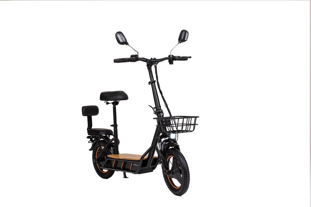 Elektrická koloběžka kukirin C1 PRO, 48V 26AH 500W, maximální dojezd 100KM, dvojité kotoučové brzdy + elektronická brzda, protiskluzová deska z masivního dřeva.