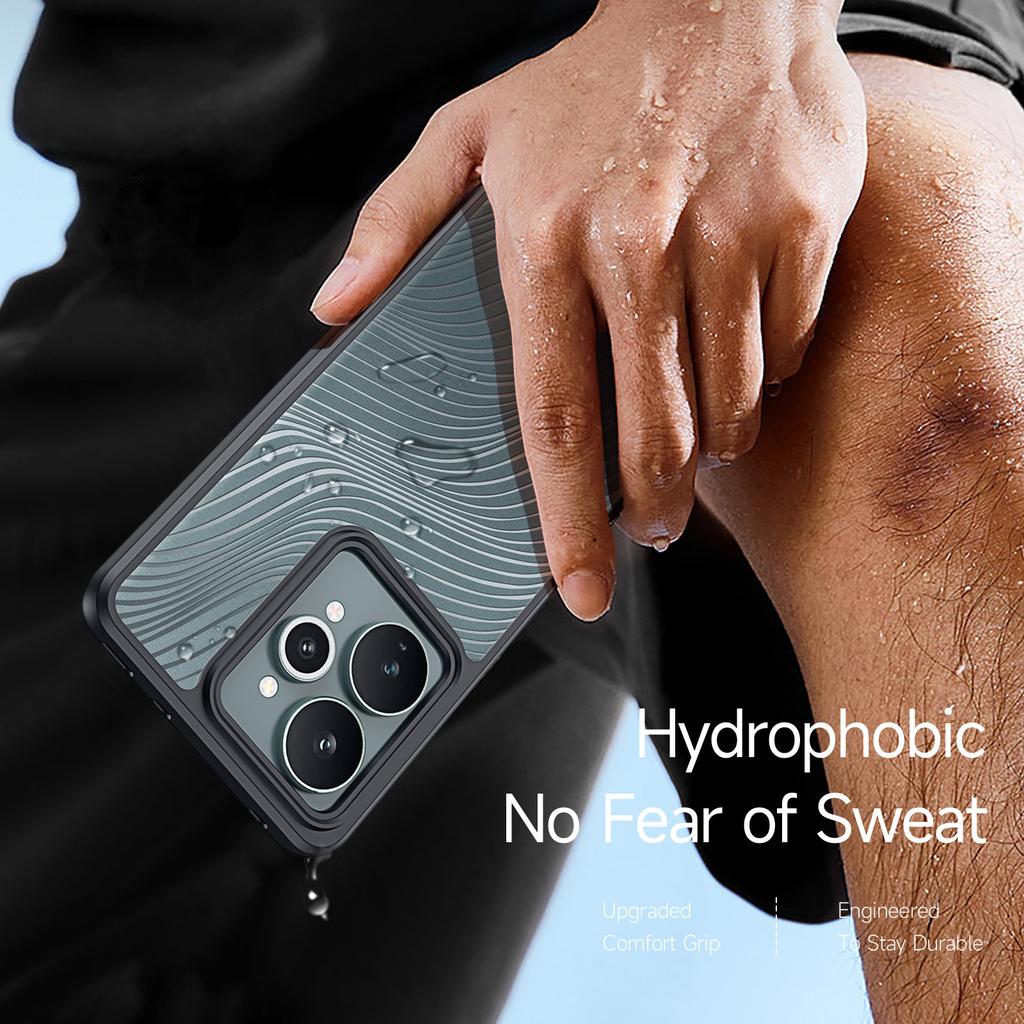 For Realme 15 Pro 5G/Realme 15 5G Case DUX DUCIS Aimo Series TPU+PC Matte Drop-proof Phone Cover (REACH Certification)