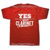 Clarinet Oboe Player Clarinetist Oboist Evolution Print T-Shirt Summer Casual Top Tee Printed T Shirt Fashion