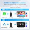 2in1 Wired To Wireless CarPlay Android Auto Adapter for OEM Car Stereo With USB Plug and Play