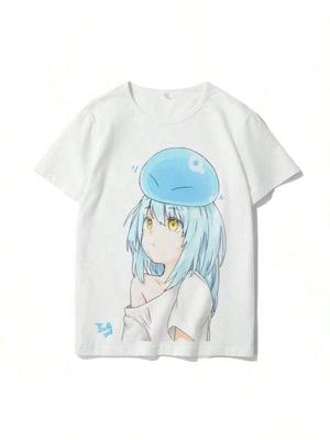 Anime Slime Rimuru Tshirt Summer Unisex 3