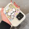 For iPhone 15 14 13 11ProMax 14 15 16 Samsung S25 S24 S23 S22 Redmi 10 13 14C Cartoon Black Cat Silver Edge Soft Liquid Silicone Protective Casing