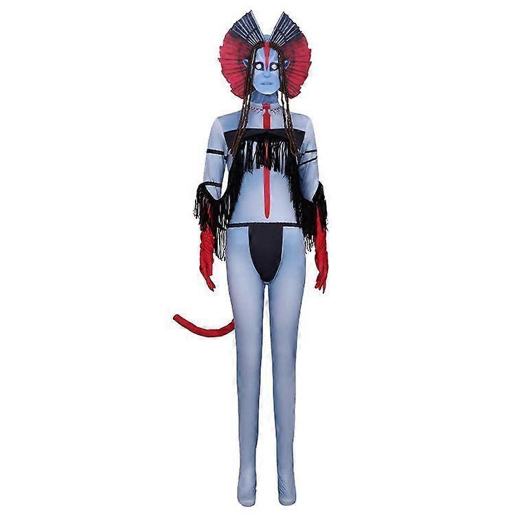 Avatar 3 Cosplay Costume Varang Zentai Sexy Jumpsuit Halloween Bodysuit
