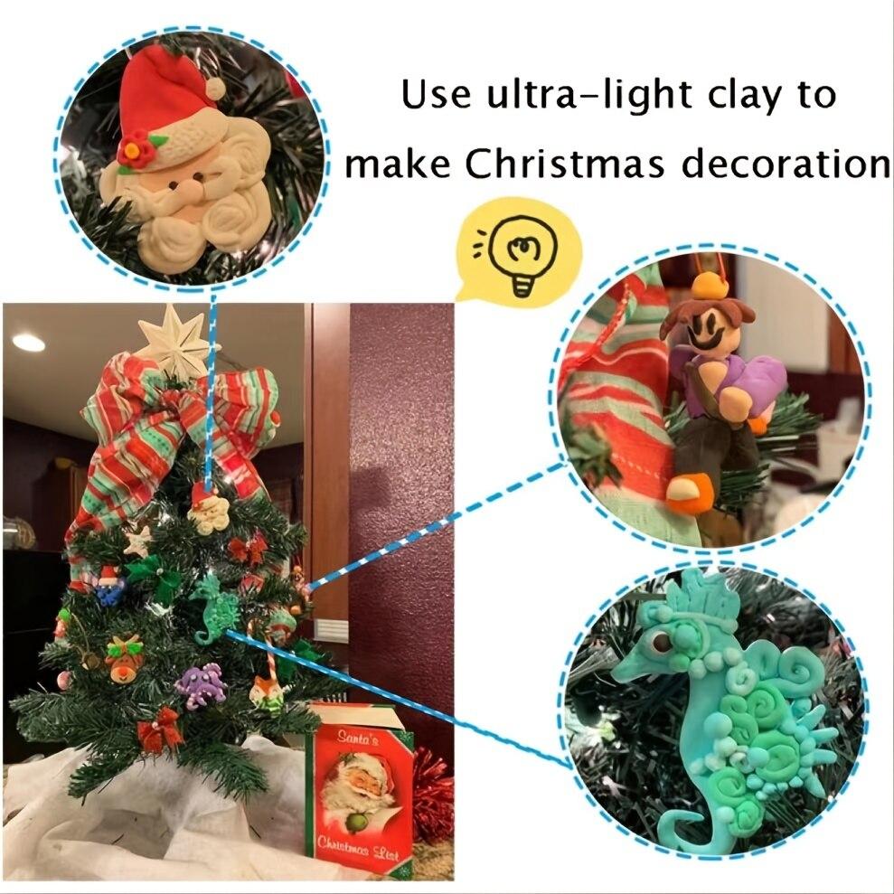 36 צבעים סט חימר יבש באוויר, חימר פלסטיק קל במיוחד עם כלי פיסול לחינוך לגיל הרך ולעבודת יד בעצמך