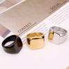 Fashion Hiphop Square Business Men Ring Hip Hop Punk Alloy Ring HMM