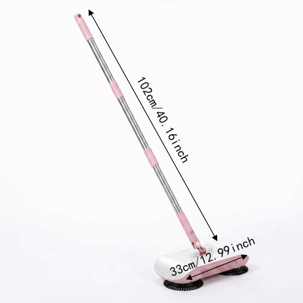Powerful Suction Hand Push Sweeper Non Electric Sweeper Mop Cleaner Kitchen Cleaning