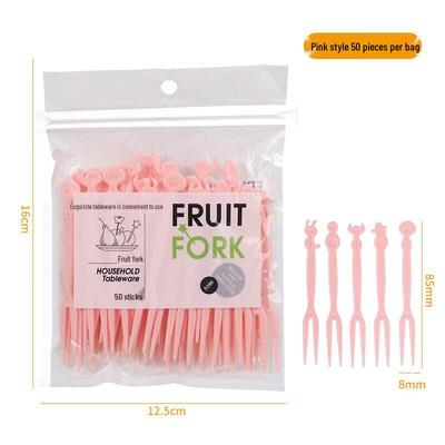 ZISIZ Einweg-Obstgabel-Set