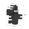 11747626351 Turbo Boost Solenoid Blow Off Valve 2 Pin Fast Easy Install Direct Replacement Upgrade for N20 N55 B48 B58 Engines High Performance