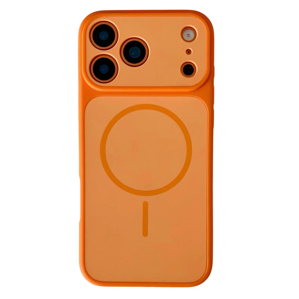 For iPhone 17 Pro Max Case Compatible with MagSafe Dual Color Skin Touch TPU PC Shockproof Phone Cover