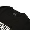 FILLUMINATE [Fw] Oversized Arch Logo Sweatshirt - Black