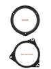 Non-Destructive Car Speaker Gasket Bracket for 5-6.5 Inch, Compatible with Feng, Nissan, Toyota, BYD