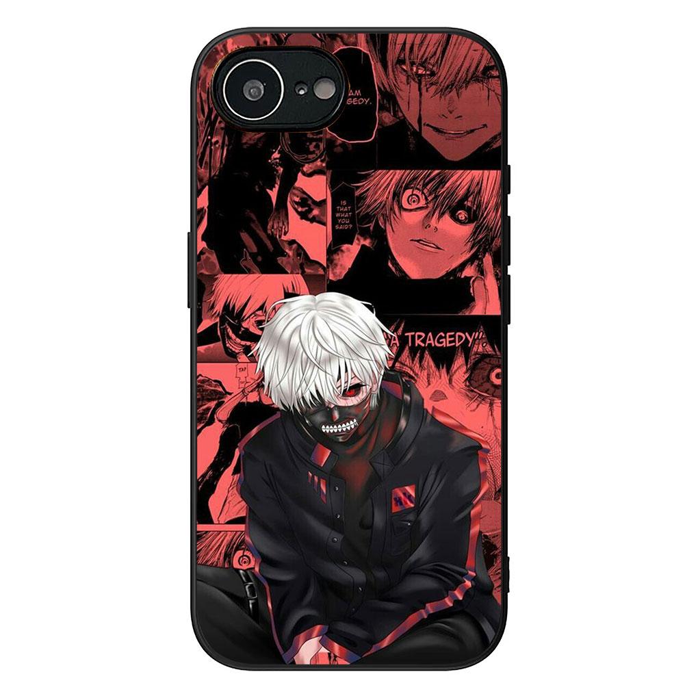 Soft Cover for Xiaomi Redmi Note 12 11 10 Pro 10A 10C 12C 14C A4 Note12 5G Coque Phone Case Tokyo Ken Kaneki Ghouls