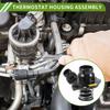 Engine Coolant Thermostat Housing Assembly for BMW 328d xDrive 2014-2018
