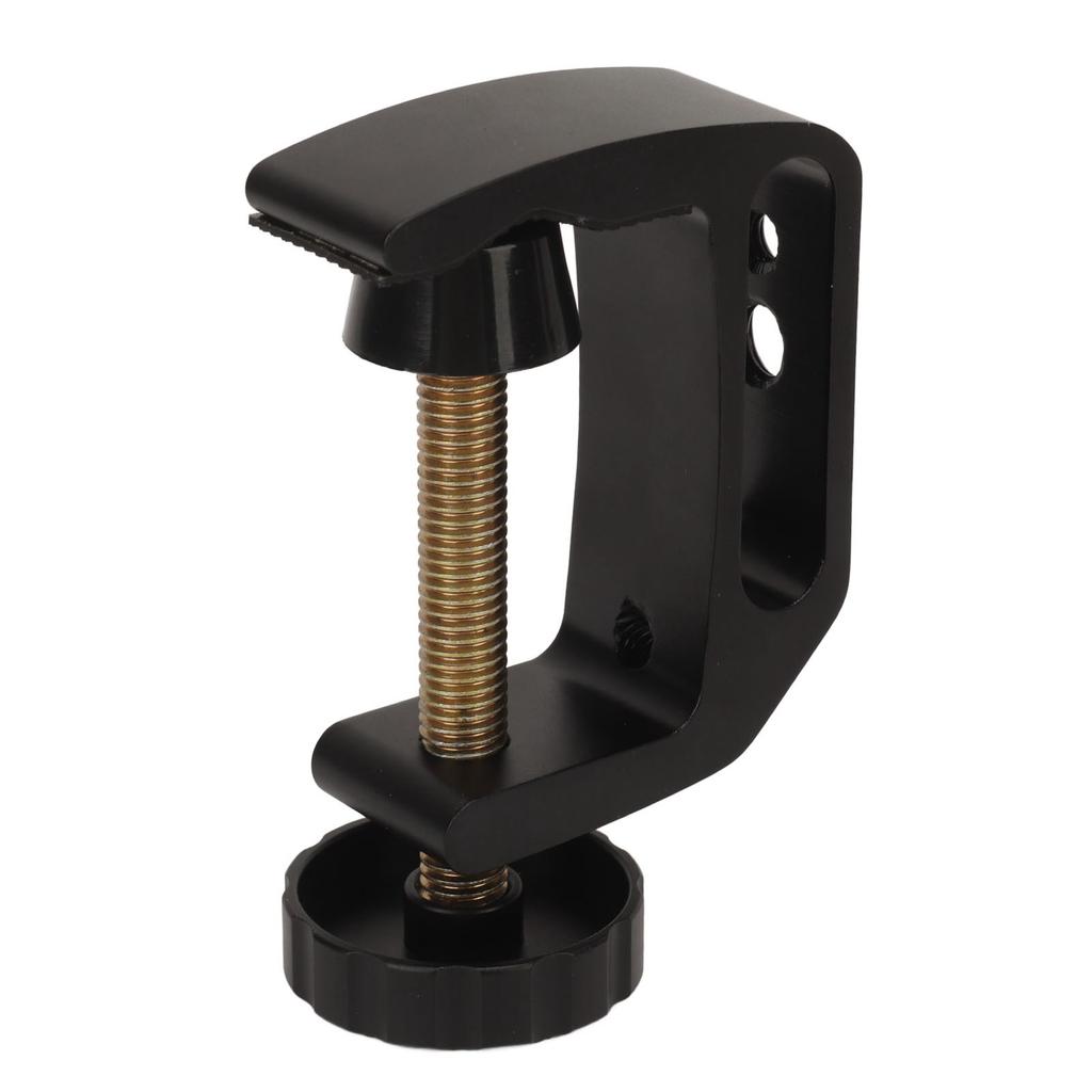 Photography C Clamp Aluminium Alloy Desktop Mount Holder C Clamp with 1 4in and 3 8in Thread Hole for Table