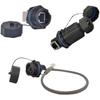 Extension Cable 30cm Waterproof M25 Network RJ45 Connector Metal Shielded Outdoor Plug Socket 8 Pin Signal Adapter CAT5e 8P8C
