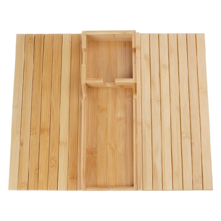 Elegant Wood Loveseat Arm Tray Practical Wood Sofa Side Armrest Tray with Secure Cup Grip for Convenient Use