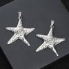 Exaggerate Star Pendant Mini Star Dangle Charm Pentagram Dangle Bead-Girl Y2K Jewelry Making Necklace Bracelet Craft