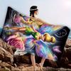 1pc Tinker Bell Fairy Polyester Beach Towel, 2D Printed, Year-Round Use, Lightweight/Quick-Drying/Soft, Beach/Camp/swim