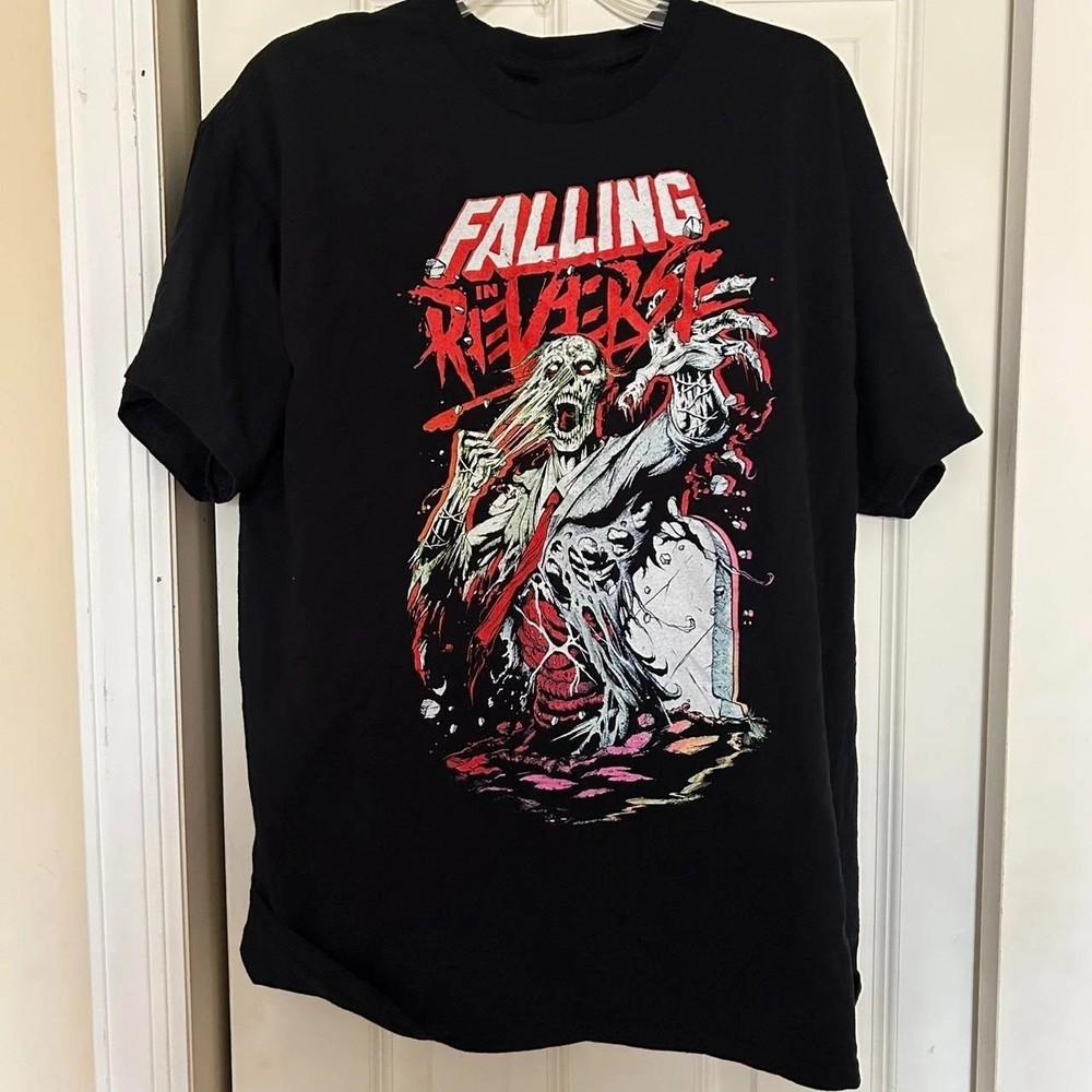 Rare Falling In Reverse Band Coming Home Black S to 5XL Shirt CK131 Unisex T-Shirt XL