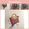 Trendy Canvas Bucket Bag For Women In Stylish Gray Pink Blue And Brown Colors