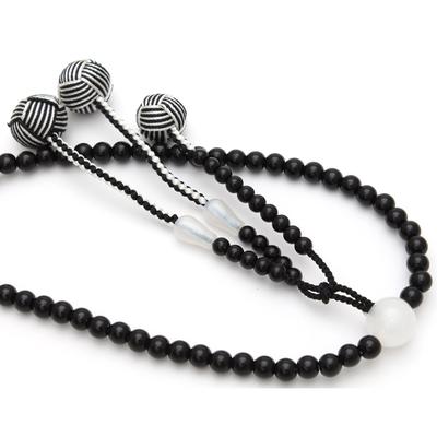 Soka Gakkai Prayer Cool Odamaki Luxury SGI Prayer Unisex Beads, Black, Brahma, Tassel, Beads,