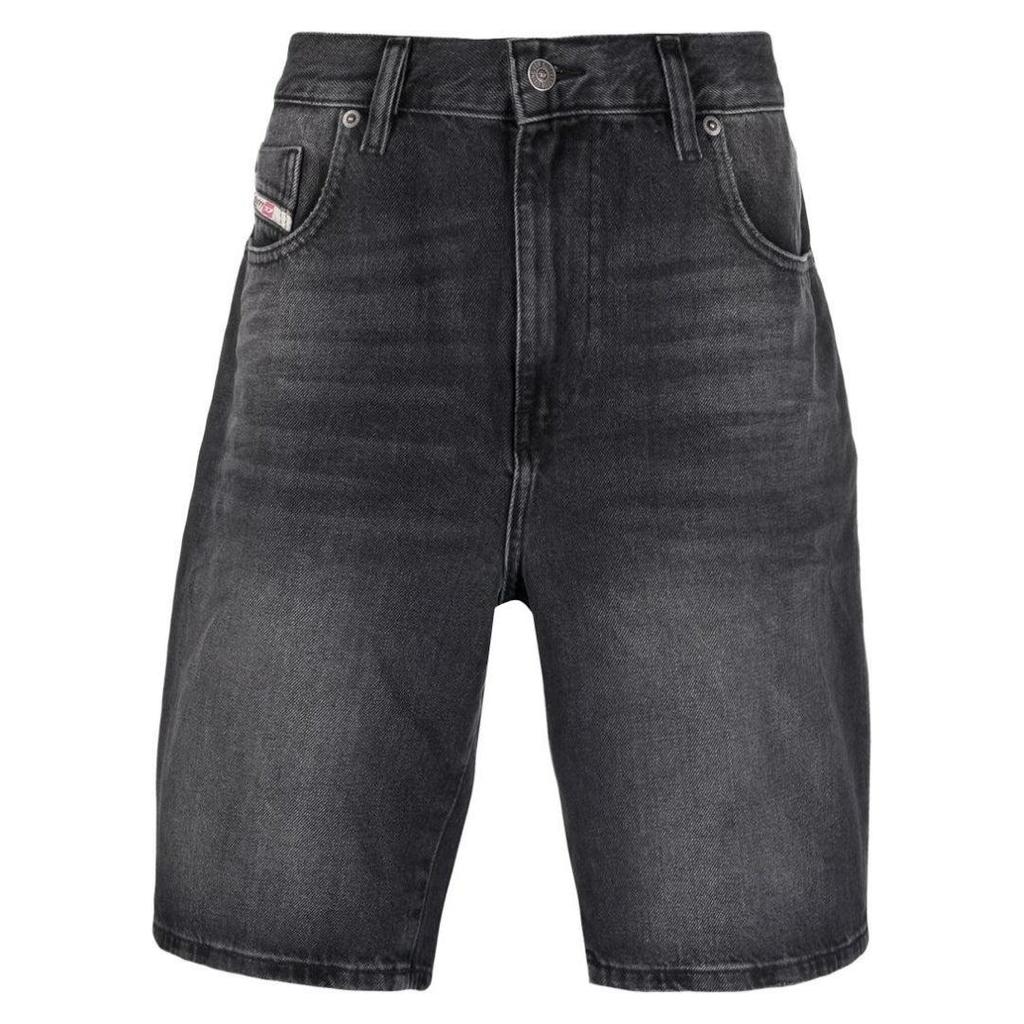 Diesel Mens D-Strukt Jean Shorts