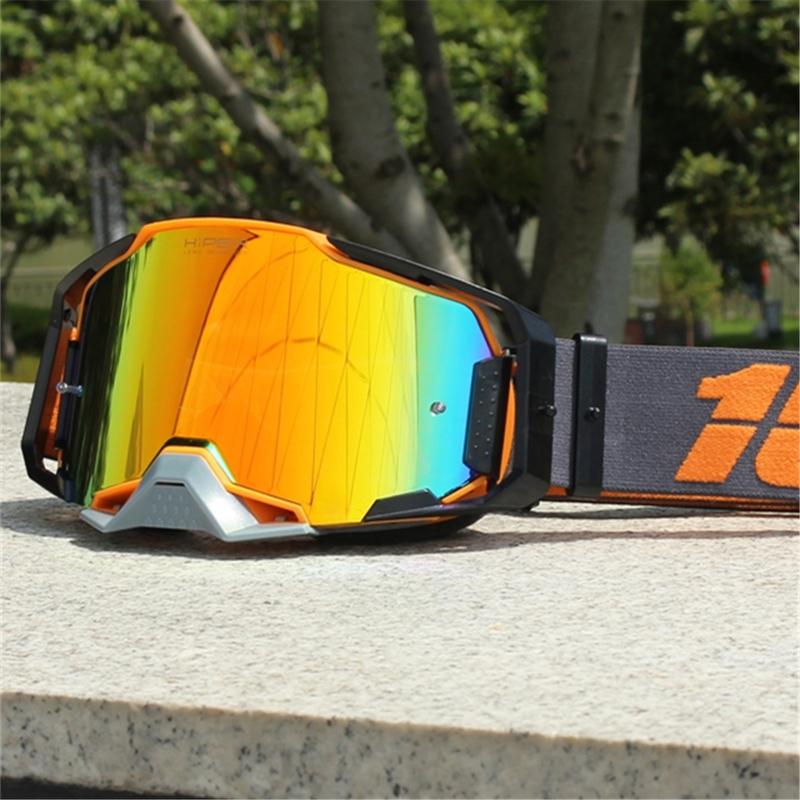 Motorcycle Goggles for Men, Dirt Bike Accessories, Riding UV400 Glasses, Cycling for Motocycles, Mountain BikesBicycles, MX AT