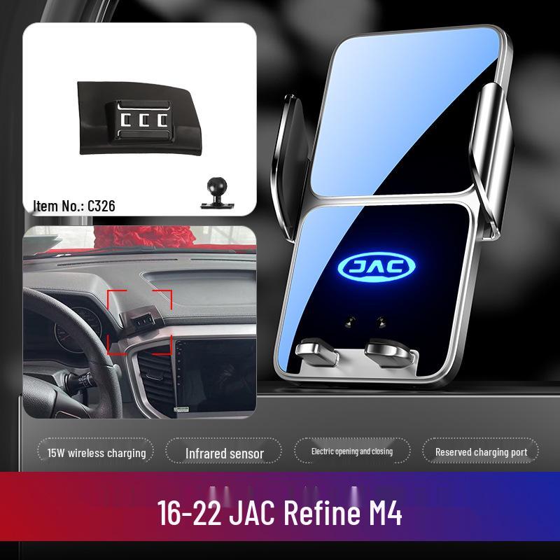 Dedicated Phone Holder for JAC Refine M3 PLUS M4 S2 S3 S5 - Navigation Bracket & Decorative Accessory