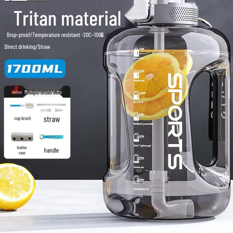 Portable Tritan Water Bottle with Handle