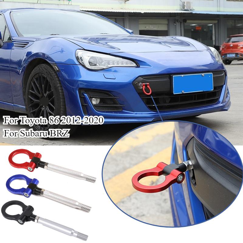Per Toyota 86 2012-2020 / Per Subaru BRZ Gancio di traino per auto Gancio di traino per veicolo Barra di traino per auto Auto Anteriore Posteriore Nero /Rosso/Blu